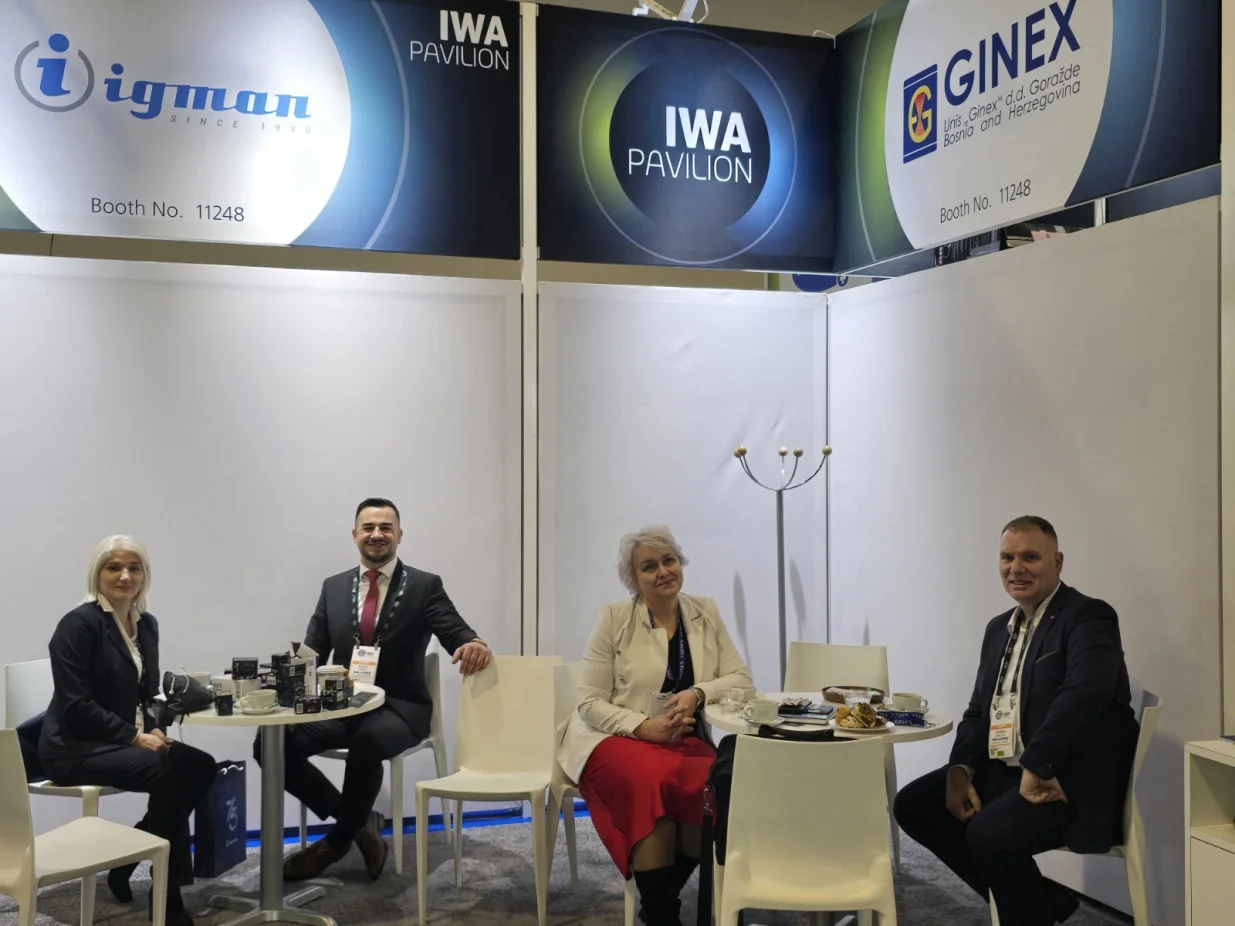 Predstavnici domaće namjenske industrija na sajmu u Las Vegasu, u januaru ove godine/