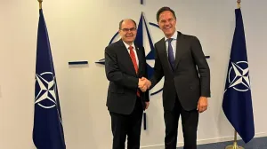 Christian Schmidt i generalni sekretar, šef NATO-a Mark Rutte, susret u Briselu/