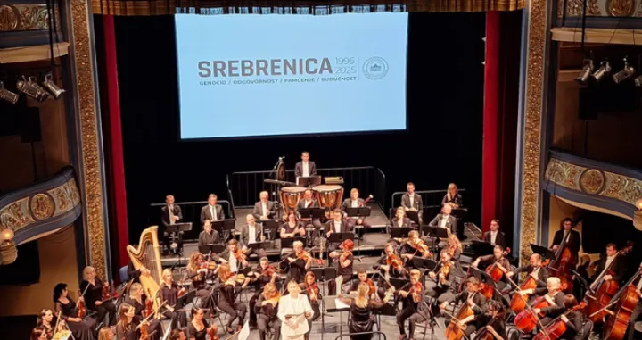 Koncert Sarajevske filharmonije posvećen žrtvama genocida u Srebrenici/Selma Aščerić