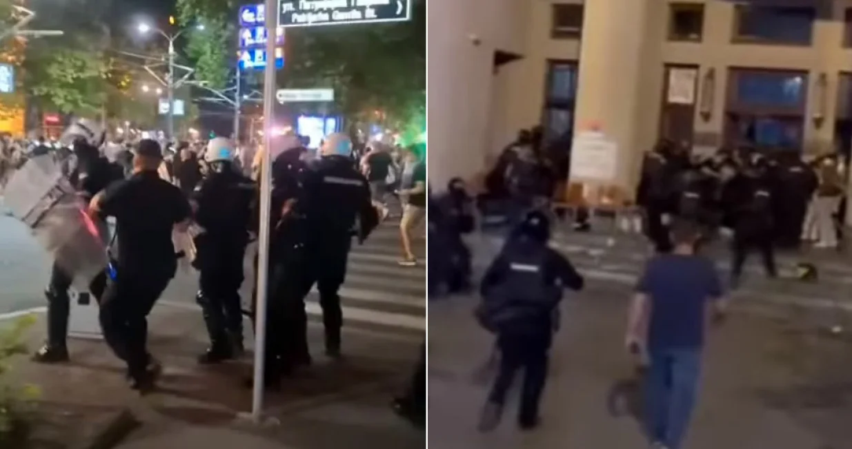 Studenti su objavili snimke policijske brutalnosti/ Screenshot/Screenshot