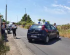 epa10012175 Italian Carabinieri officers gather near a field where the body of a five-year-old reported as being kidnapped was found, in Mascalucia, Catania, Sicily, southern Italy, 14 June 2022. According to the mother, five-year-old Elena was kidnapped on 13 June by three men in the Sicilian town of Piano Tremestieri, near Catania. It was the woman who reportedly led authorities to the body after a night of questioning. EPA/ORIETTA SCARDINO/Orietta Scardino