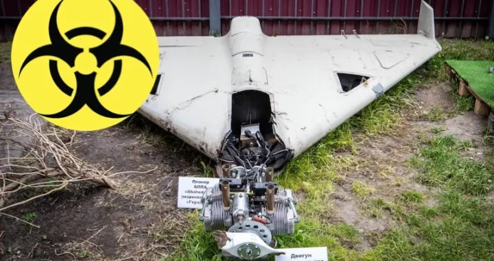 Shahed dron naoružan hemijskim agensom/