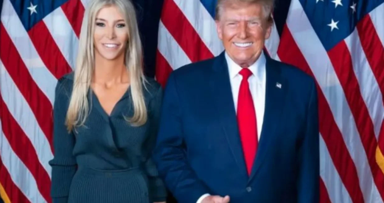 Donald Trump i Sophia Hutchins/