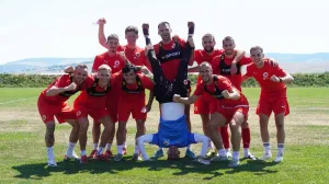 Trening utakmica FK Velež pripreme na kupresu