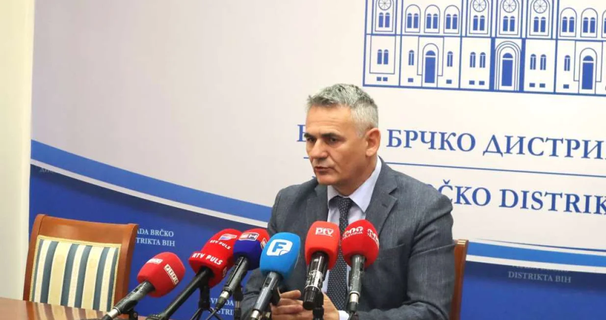 Gradonačelnik Brčkog Siniša Milić/Fena