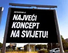 plakati na novom zagrebu Najveći koncept na svijetu/N1 Hrvatska
