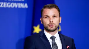 Stanivuković se obratio medijima nakon sastanka/Damir Deljo