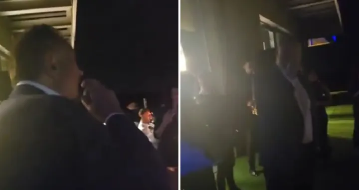 Milorad Dodik zapjevao nakon ukidanja pritvora/Prtsc