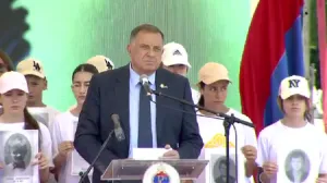 Milorad Dodik u Bratuncu/Prtsc