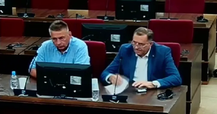 Milorad Dodik ročište/Prtsc