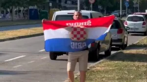 Muškarac urlao ustaške pjesme, pozivao na klanje Srba, Zagreb, koncert Marko Perković Thompson/