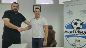 Hasan Brkić i Eldin Velić (FOTO: MNK Mujo Hrnjica)