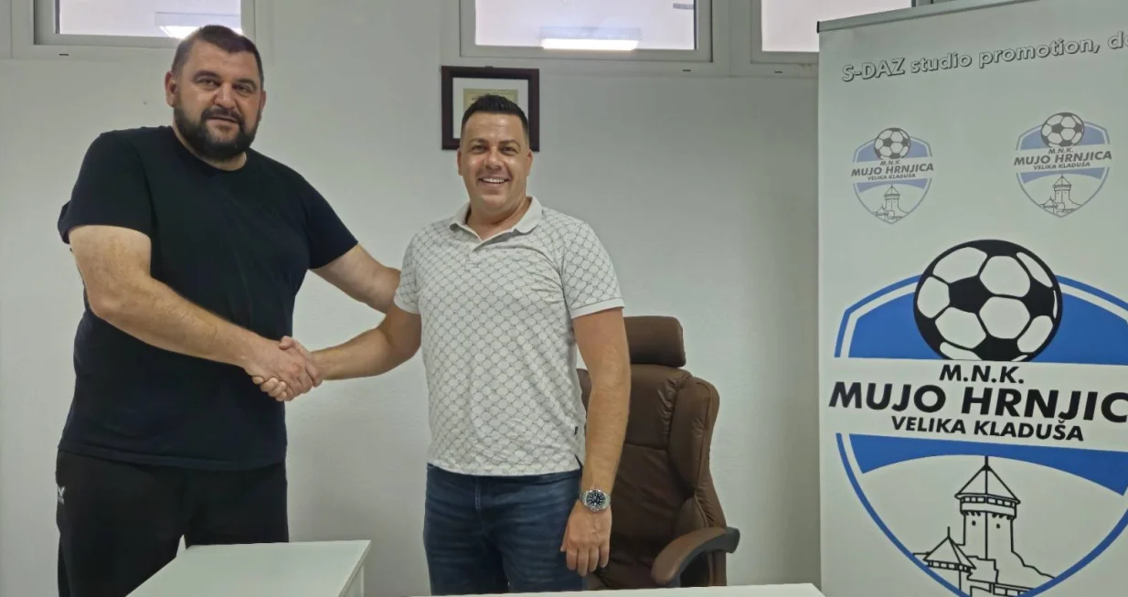 Hasan Brkić i Eldin Velić (FOTO: MNK Mujo Hrnjica)