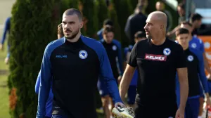 Trening reprezentacije BiHNihad MujakićReuf Karabeg
