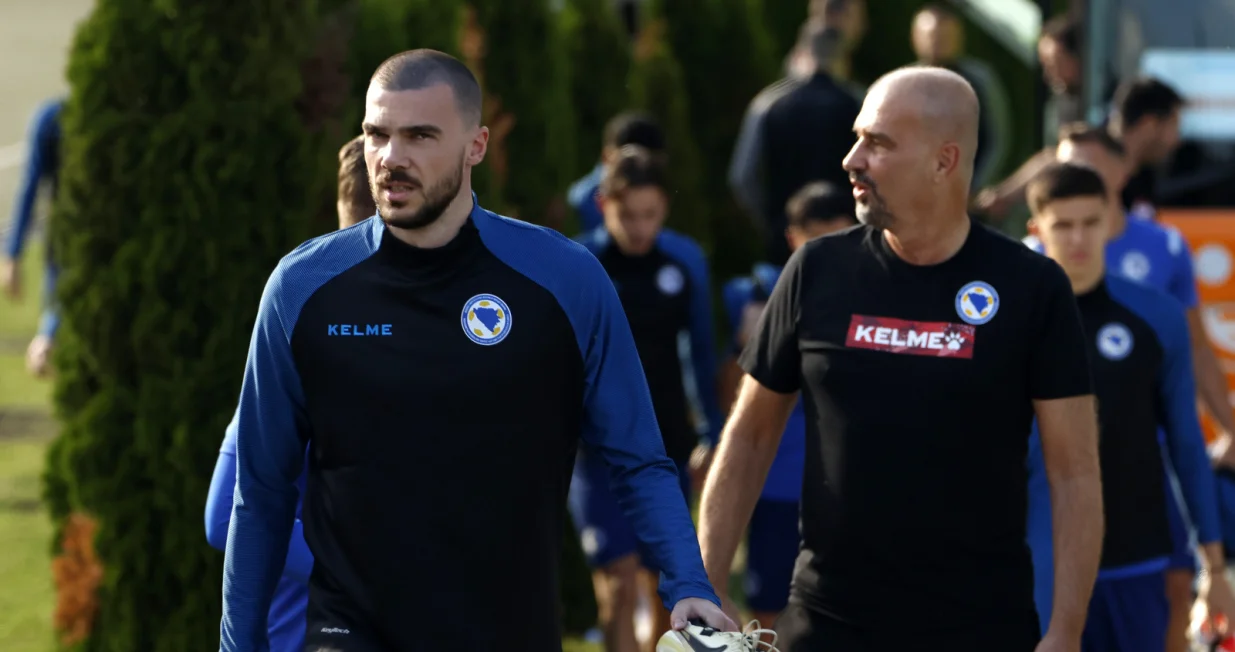 Trening reprezentacije BiHNihad MujakićReuf Karabeg