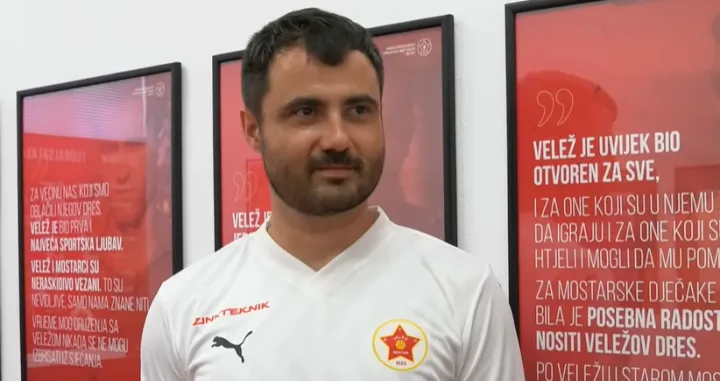 Goran Antonić (FOTO: Screenshot/FK Velež)