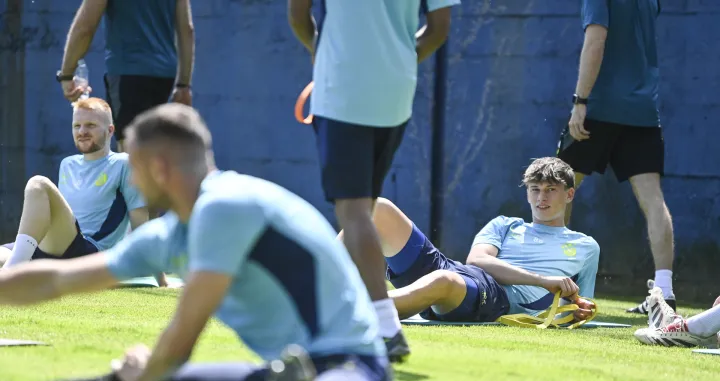 18.06.2025., Zagreb - Trenin GNK Dinamo. Leon Jakirovic Photo: Igor Soban/PIXSELL