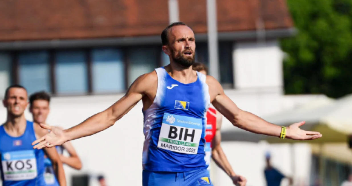 Amel Tuka je slavio u utrci na 800 metara