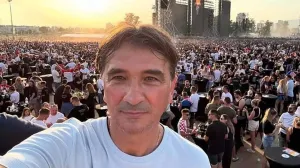 Zlatko Dalić na Thompsonovom koncertu (FOTO: Instagram)