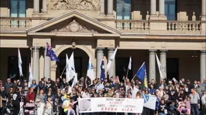 Marš mira u Sydneyu (Australija)//