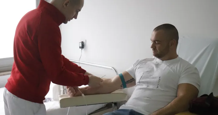 Opća bolnica transfuziologija darivanje krvi/Senad Gubelić