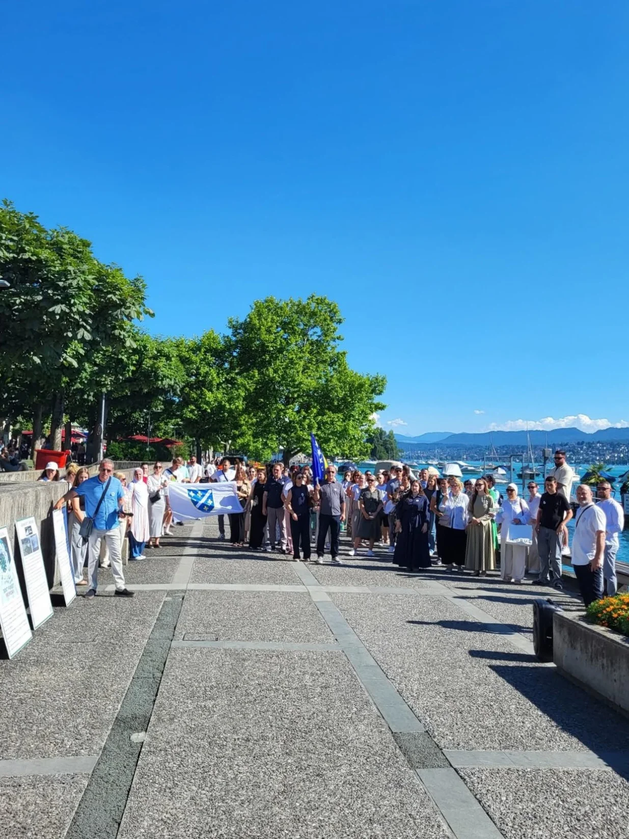 Program u Zürichu povodom 30. godišnjice genocida u Srebrenici/Mensud Alićušić