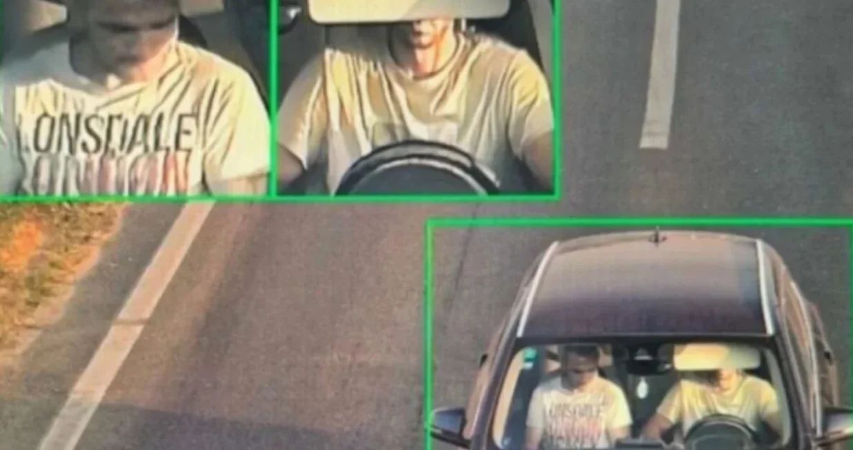 Lopove snimile nadzorne kamere/Printscreen//