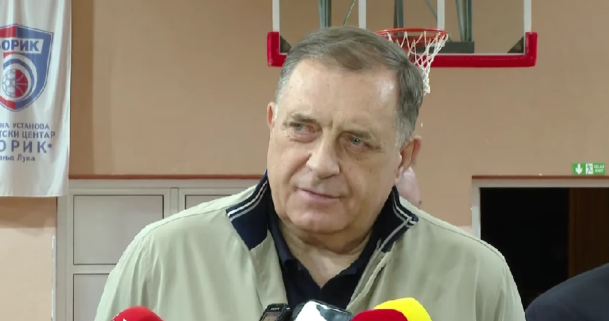 Milorad Dodik, predsjednik Republike Srpske i bjegunac od bh. pravosuđa/Prtsc