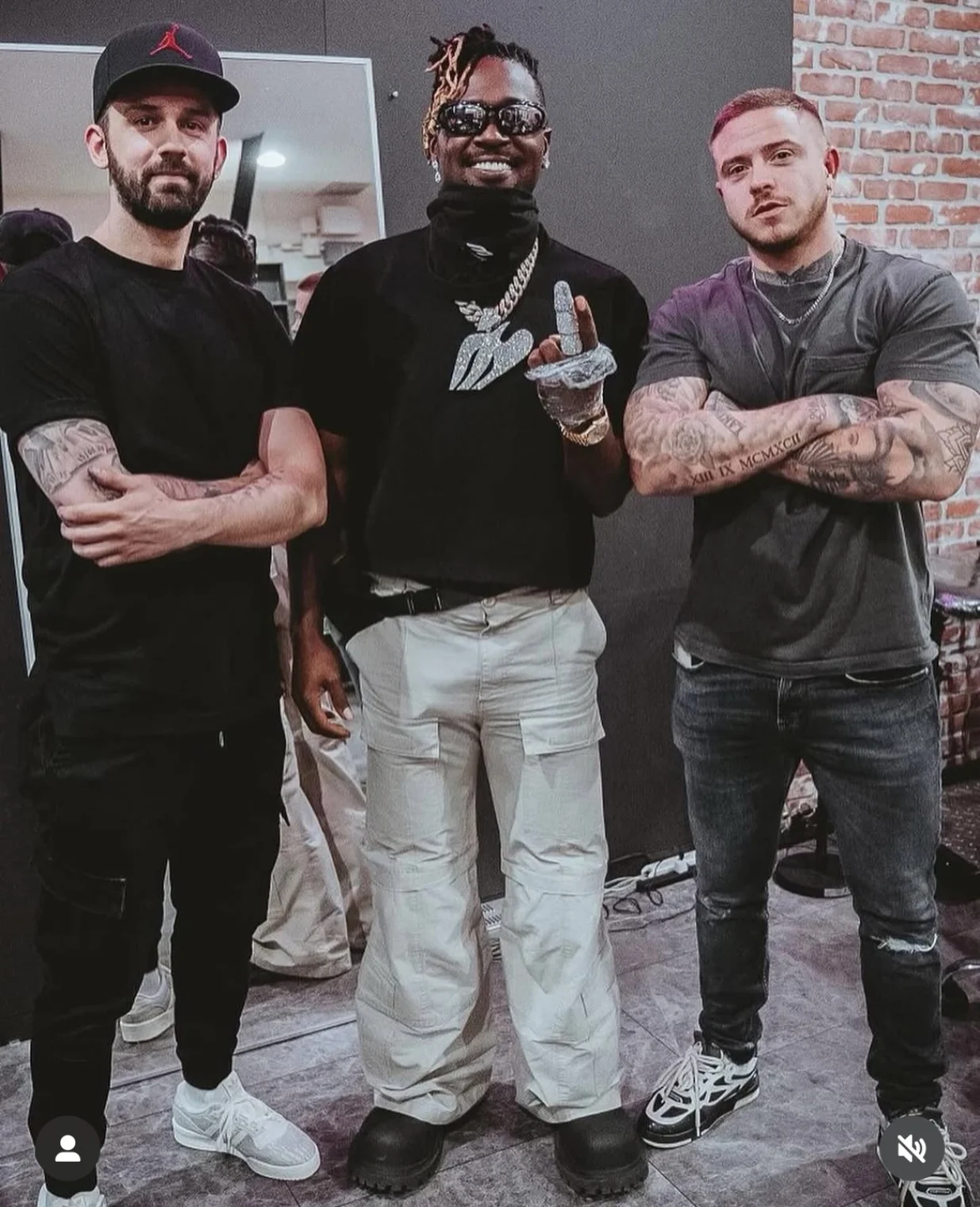 Sa NFL igračem Antoniom Brownom/