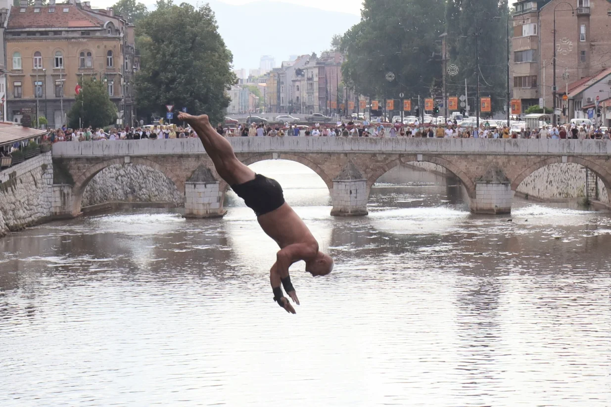 Bentbaša Cliff Diving 2024/Senad Gubelić