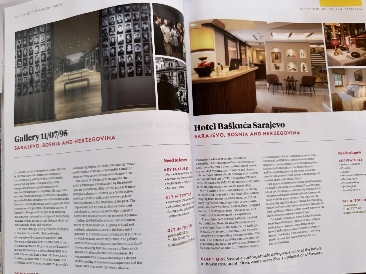 Starogradski objekti na top listama prestižnih magazina/Amir Papić