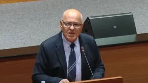 Saborski zastupnik s govornice pozdravio sa "Za dom spremni/Screenshot