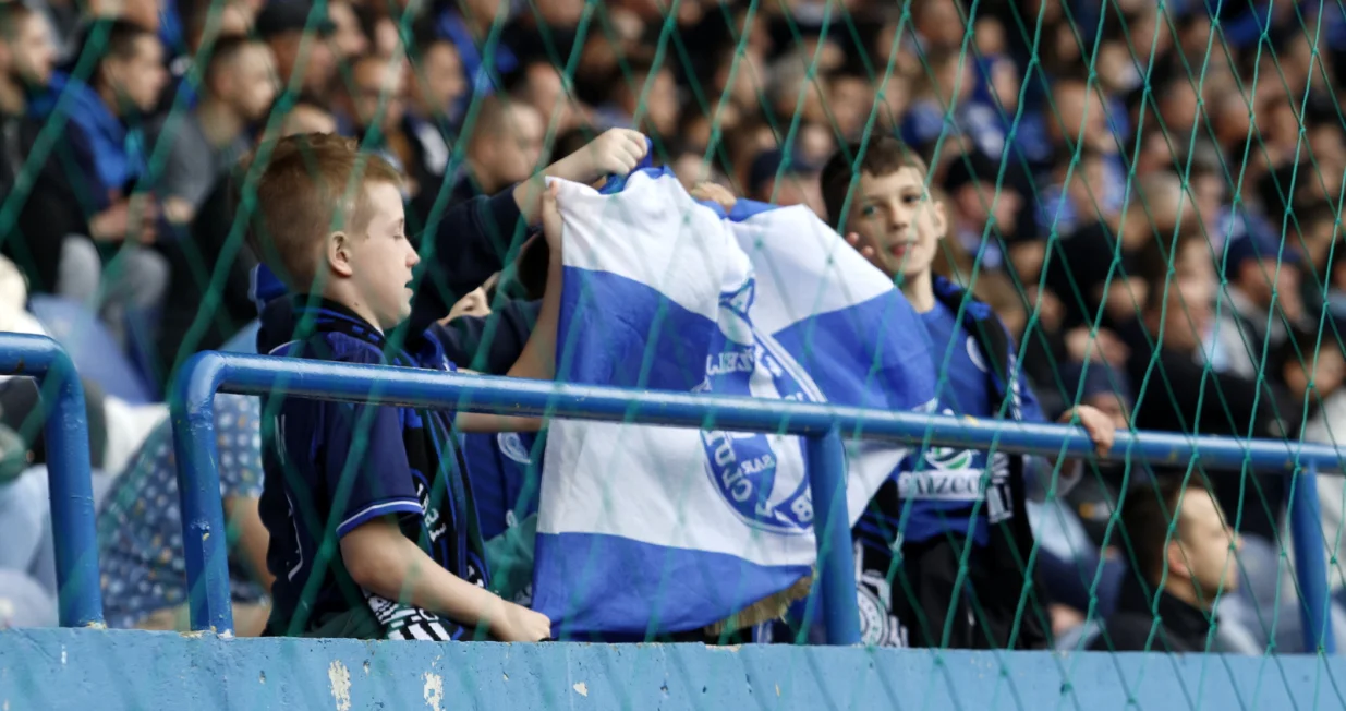 Detalj sa utakmice na Grbavici, Željezničar - Široki Brijeg - 16.04.2025. (FOTO: Sanel Konjhodžić - Sport1.ba)