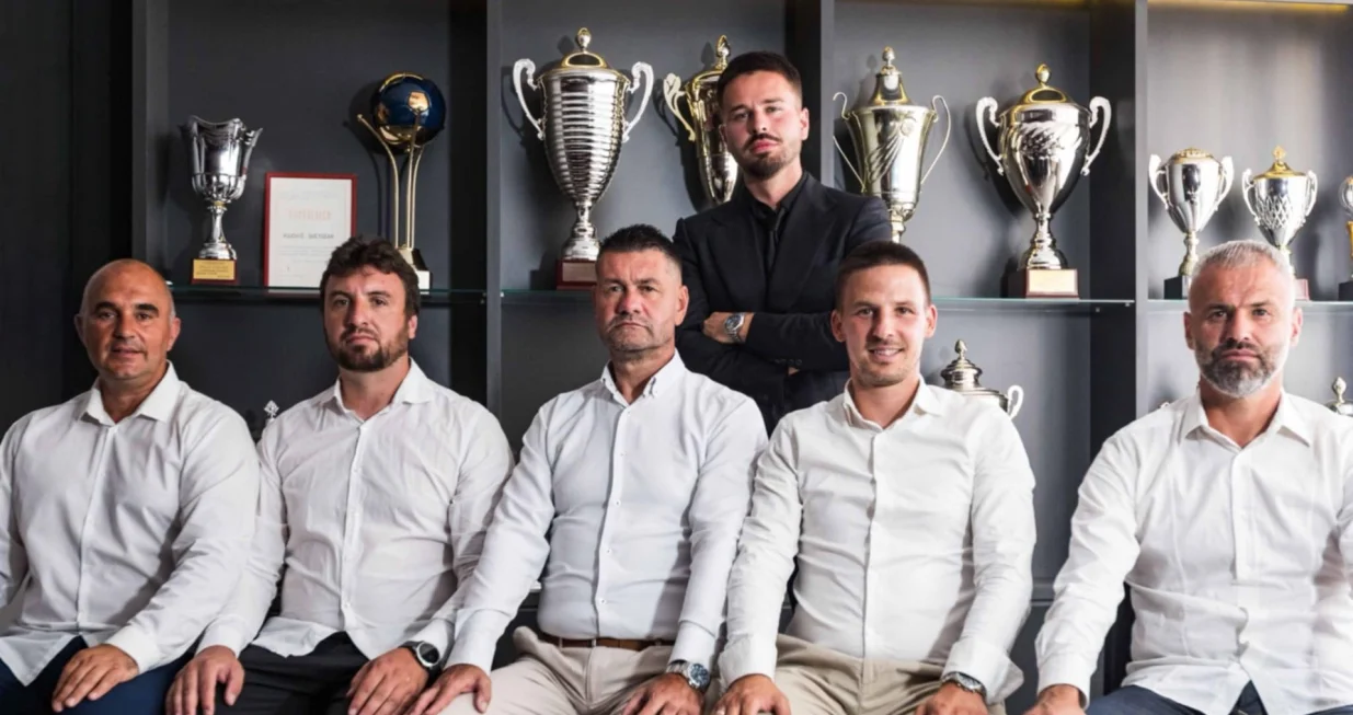 Stručni štab B tima (FOTO: FK Sarajevo)