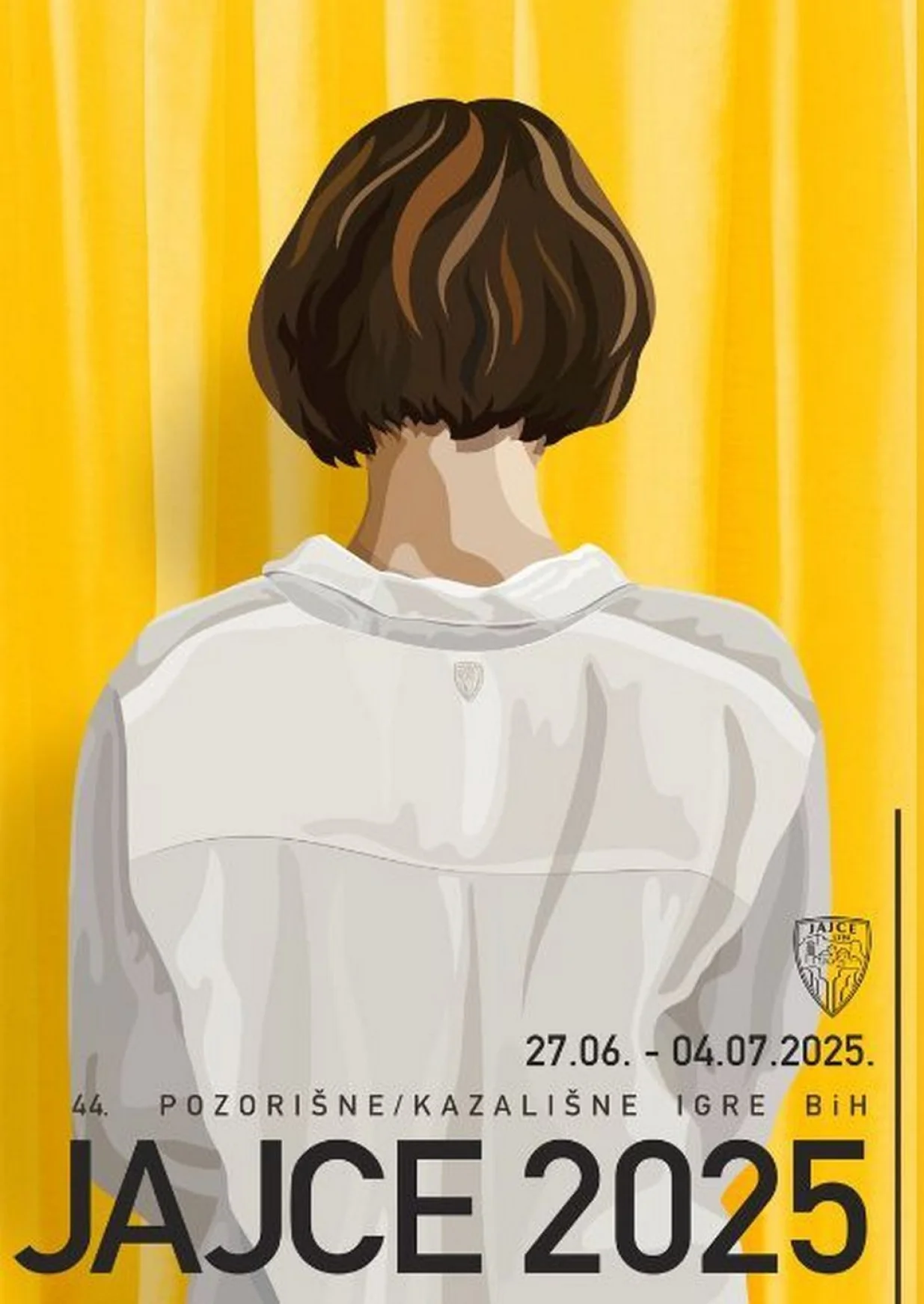 Plakat Pozorišnih/kazališnih igara BiH/