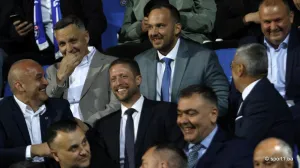 Čelnici Nogometnog saveza BiH na finalu Kupa BiH (FOTO: Sanel Konjhodžić/Sport1)