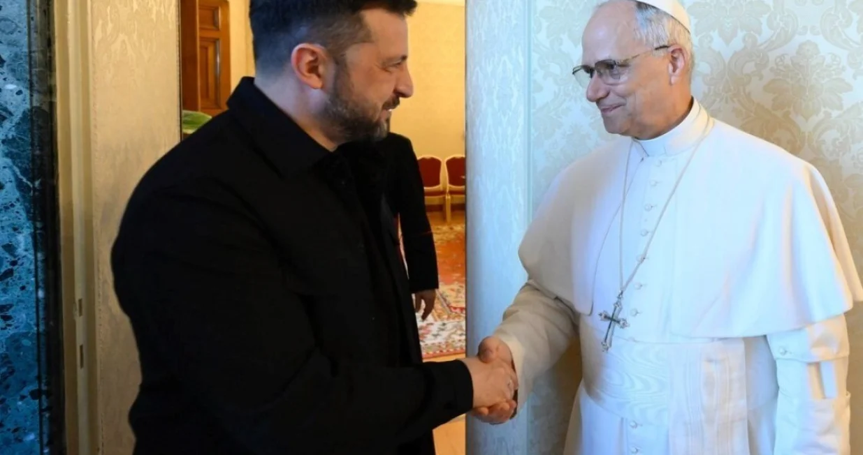 Zelenski i papa Lav/Anadolija//