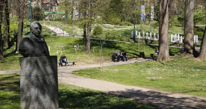 Bista Hasana Kikića u Velikom parku/Damir Deljo