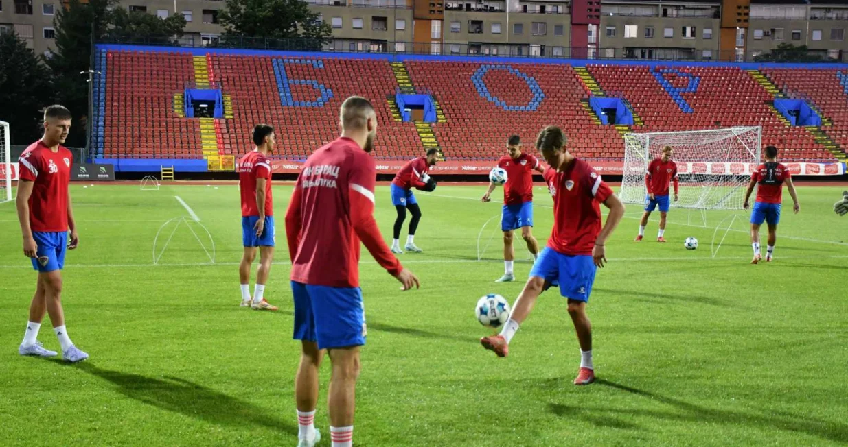 Trening FK Borac