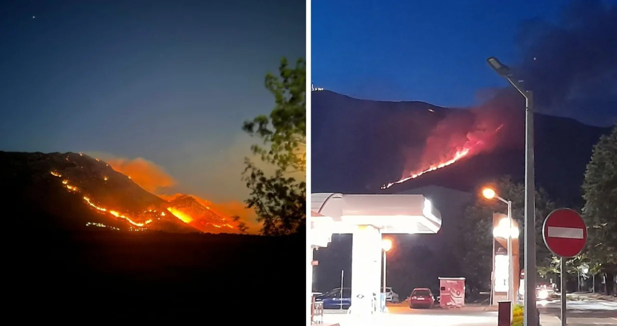 Požar na području Trebinja/Zoran Vuković