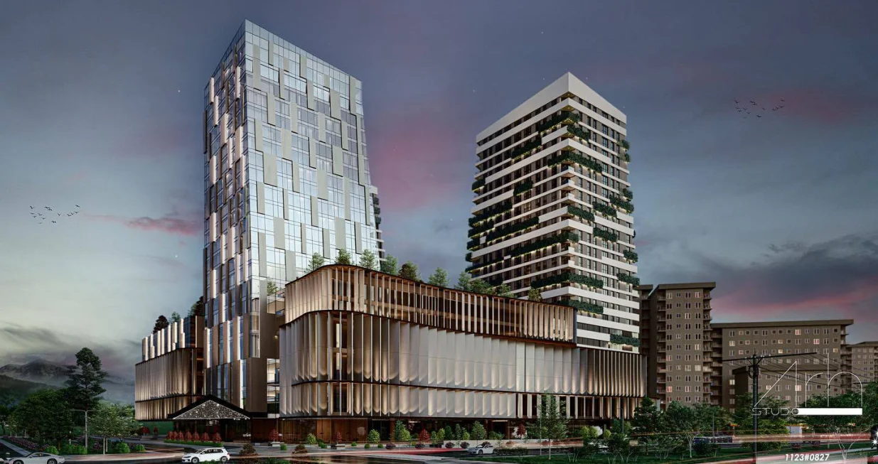 Novi objekat na mjestu Doma penzionera u Nedžarićima/Studio Arh/Studio Arh