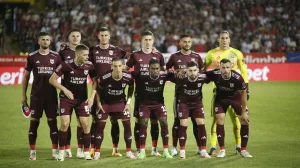 Sarajevo - Spartak TrnavaEmil RockovNidal ČelikVinko SoldoFilip JovićElvir DurakovićAmar BeganovićVladan BubanjaAleksandar ĐorđevićGiorgi GuliashviliHamza ČatakovićFrancis Kyeremeh