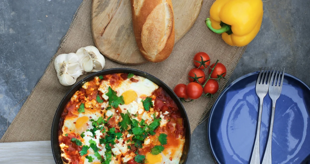 Shakshuka, hrana, recept, jelo/Sara Dubler