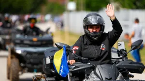 Kvadovi, Srebrenica 2025., 30. godišnjica genocida, genocid u Srebrenici, dolazak kvadova u Potočare, Potočari/Damir Deljo