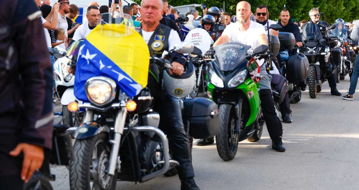 Motomaraton Srebrenica 2025., motoristi stigli u Potočare, godišnjica genocida/Damir Deljo