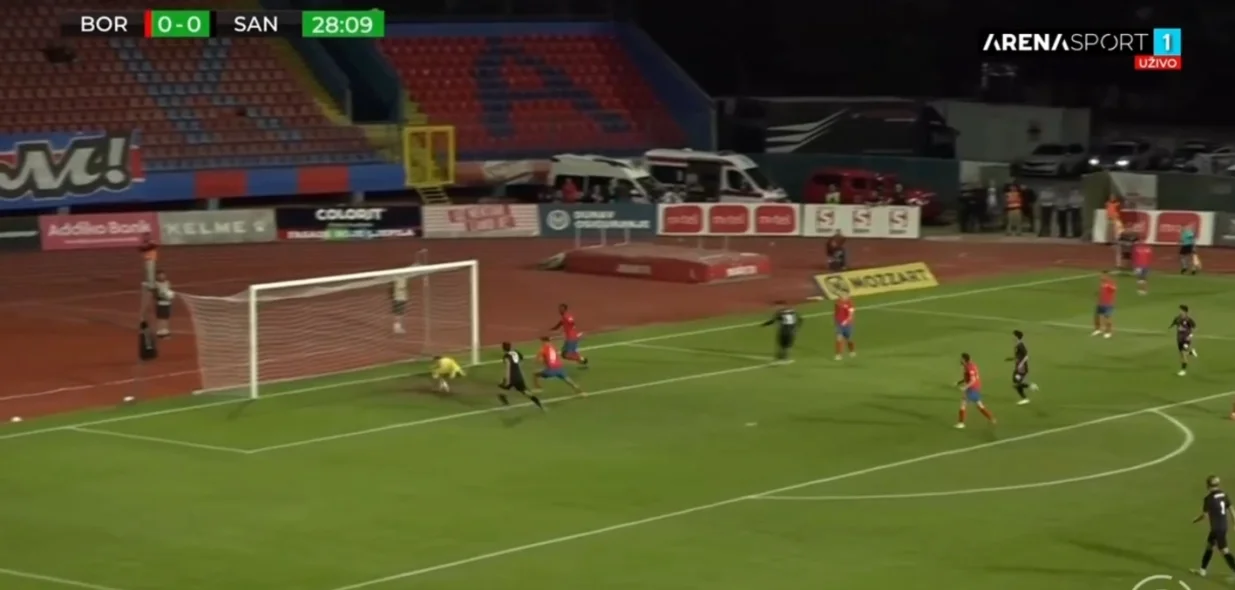 Veliko iznenađenje u Banjaluci (FOTO: Screenshot - Arena Sport)