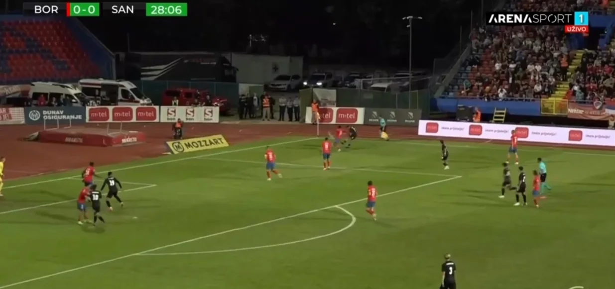 Veliko iznenađenje u Banjaluci (FOTO: Screenshot - Arena Sport)