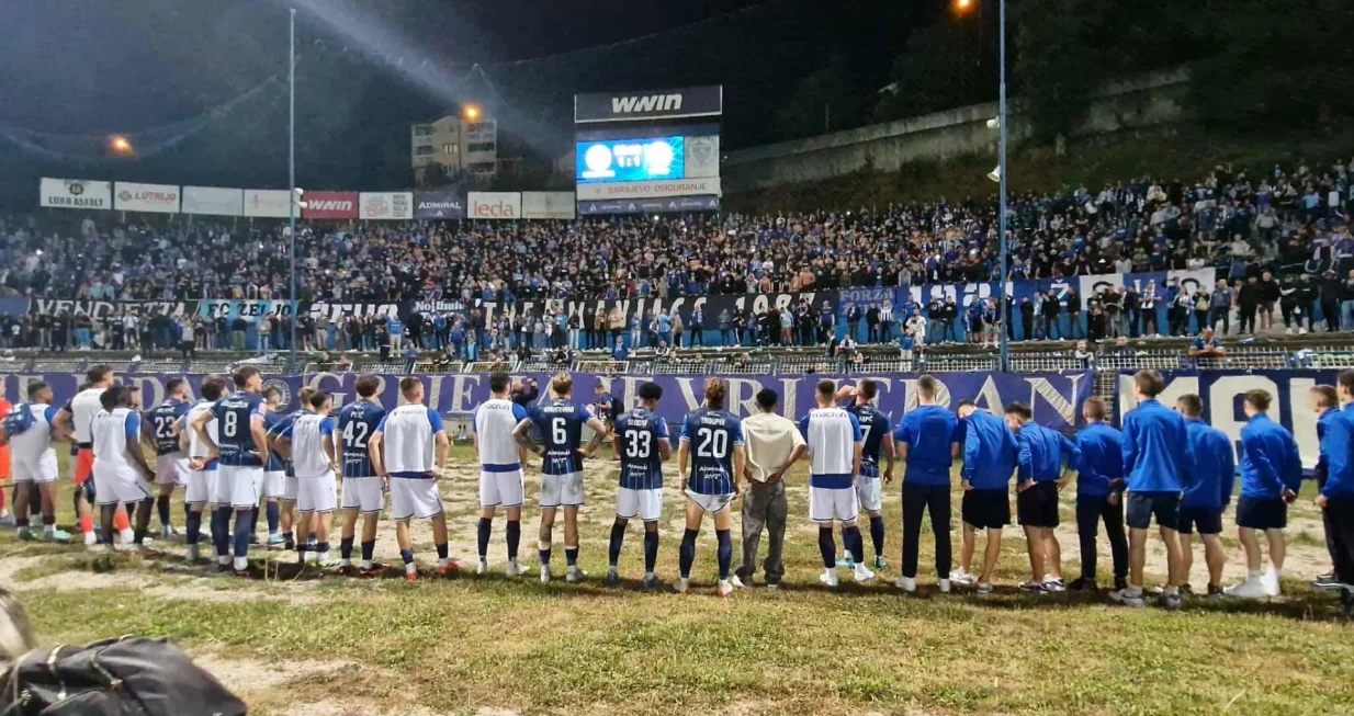 Ispraćaj igrača Željezničara