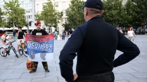 Žene u Crnom, Komemorativna akcija u Beogradu "Nikada nećemo zaboraviti genocid u Srebrenici", 30. godišnjica genocida, Srebrenica, Beograd/Anadolija