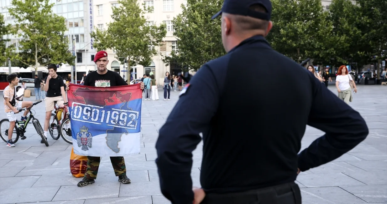 Žene u Crnom, Komemorativna akcija u Beogradu "Nikada nećemo zaboraviti genocid u Srebrenici", 30. godišnjica genocida, Srebrenica, Beograd/Anadolija